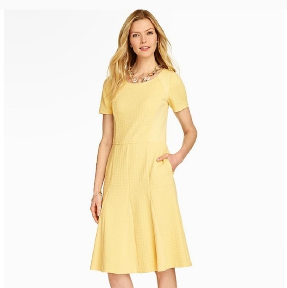 Talbots | Dresses | Talbots Yellow 